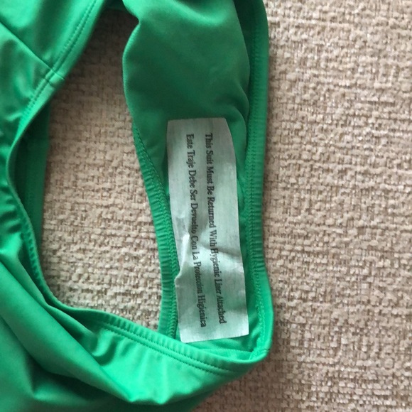 Shade & shore one piece Green swimsuit size S (4-6 )👙 - Picture 9 of 10